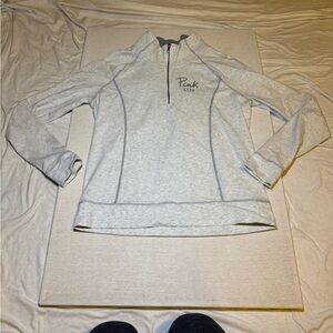 Victoria's Secret Pink Yoga Gray Top